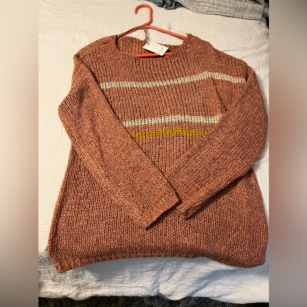 Boutique sweater size large. NWT